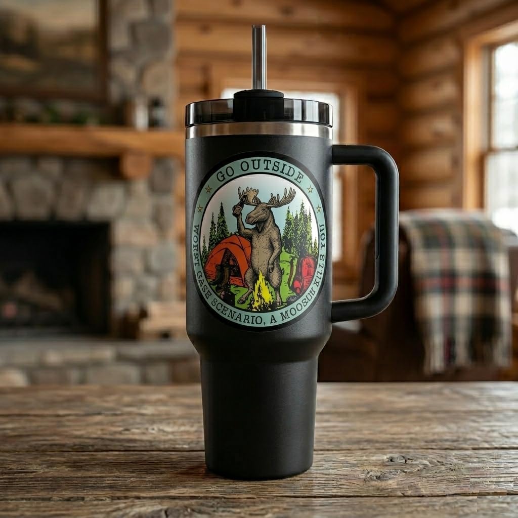 FOREST MOOSE KILL 2 PACK STICKER