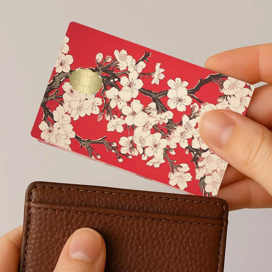 JAPANISE Credit Debit Card Adhesive Vinyl Skin Small Window
