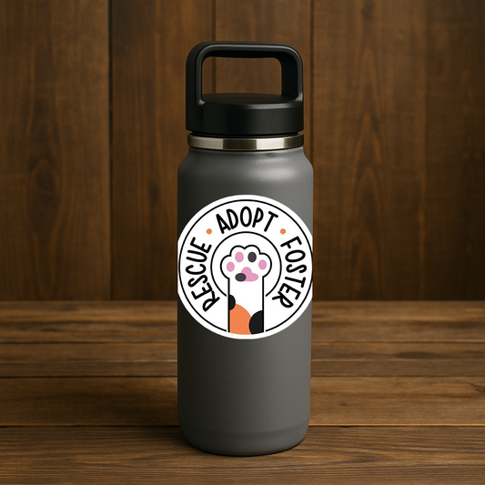 RESCUE ADSOPT FOSTER STICKER
