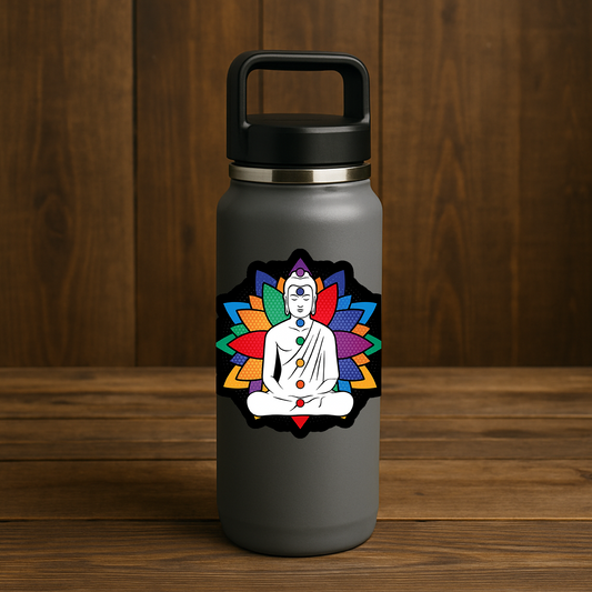 The Buddha Chakra Wheel of Life STICKER
