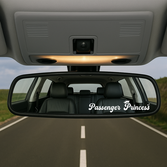 PASSANGER PRINCESS BLACK STICKER