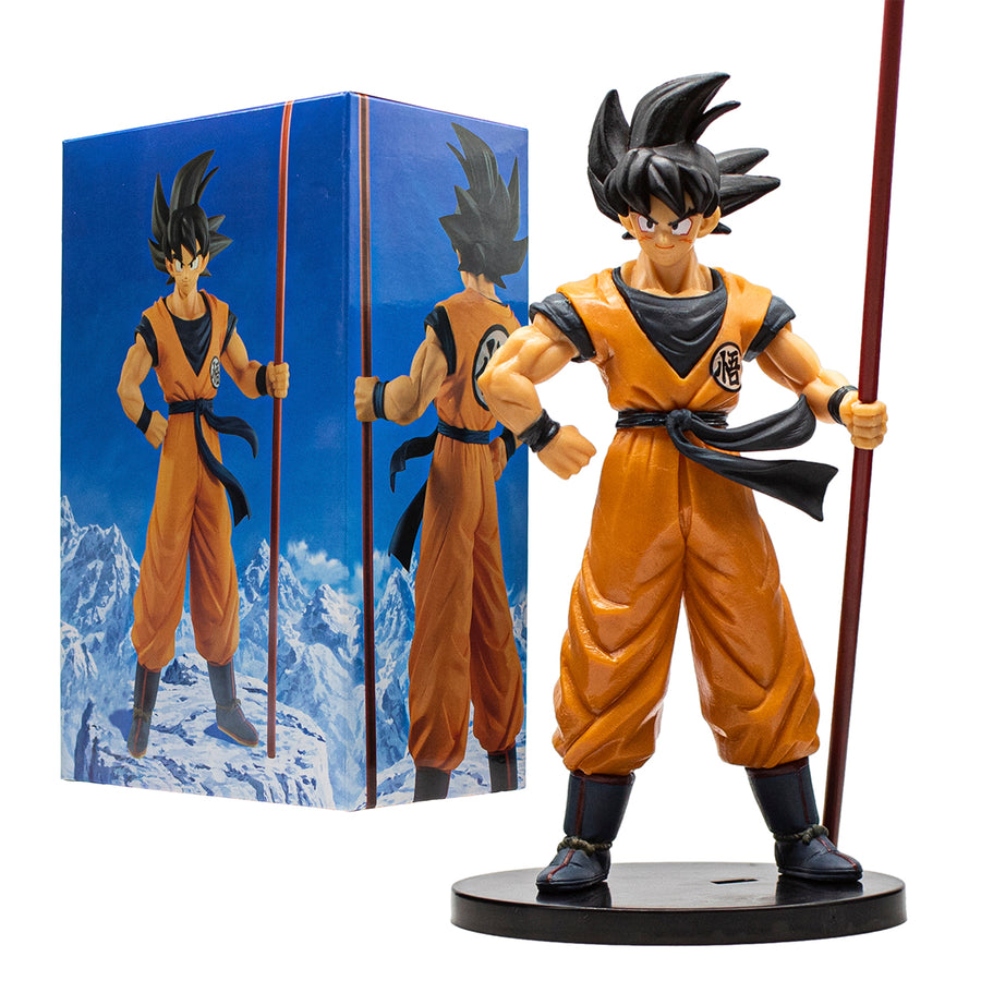 New Dragonball Z Son Goku Power Pole Action Anime Figure Statue Collectible