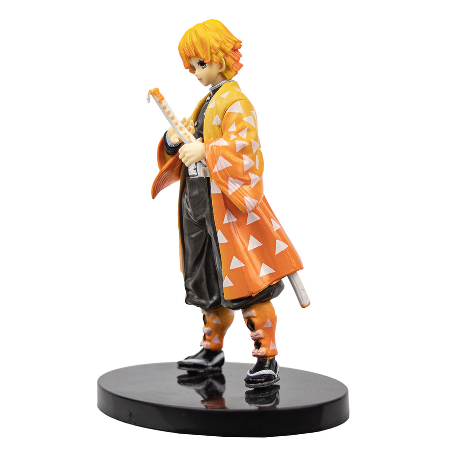 Zenitsu Agatsuma Demon Slayer Figure Anime Figurine Statue Toy 6" Figure Standing Pose