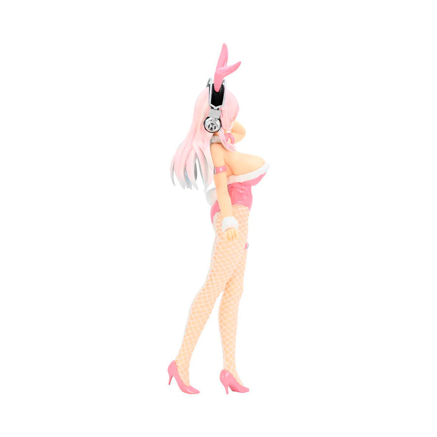 Super Sonico Nitroplus BiCute Bunnies Pink Rabbit Version Collectible Figure 11.81" in