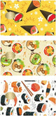 JAPANISE FOOD Credit Debit Card Adhesive Vinyl Skin Small Window