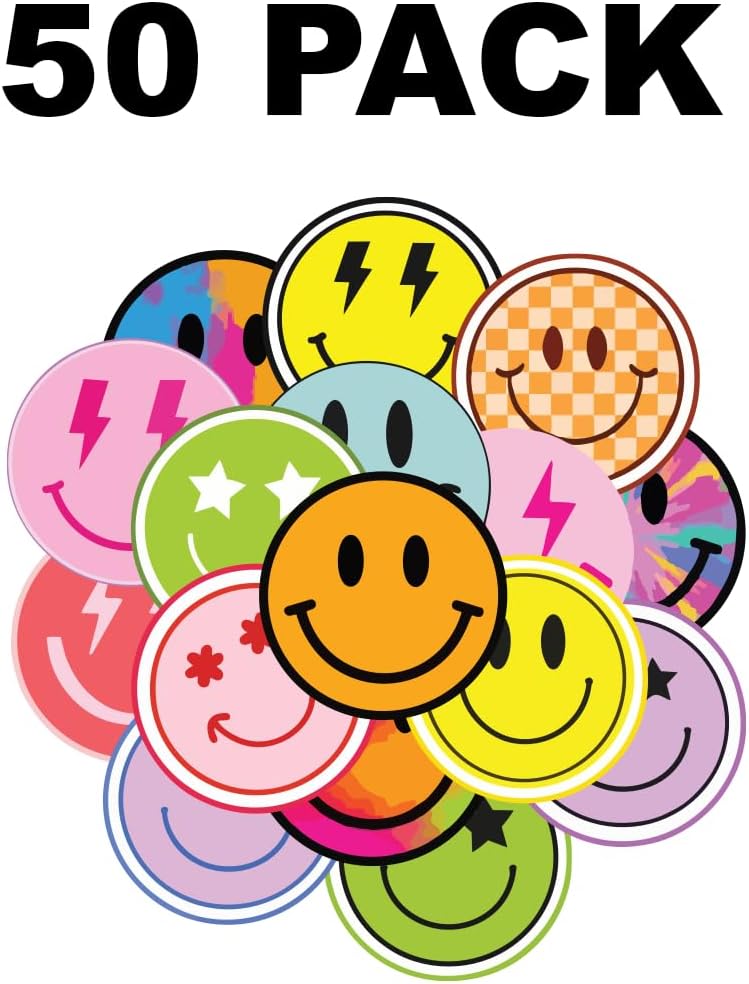 Smiling Stickers 50PCS