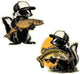 American badger FISHING STICKER