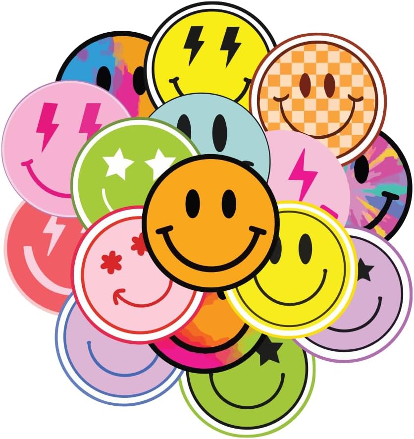 Smiling Stickers 50PCS