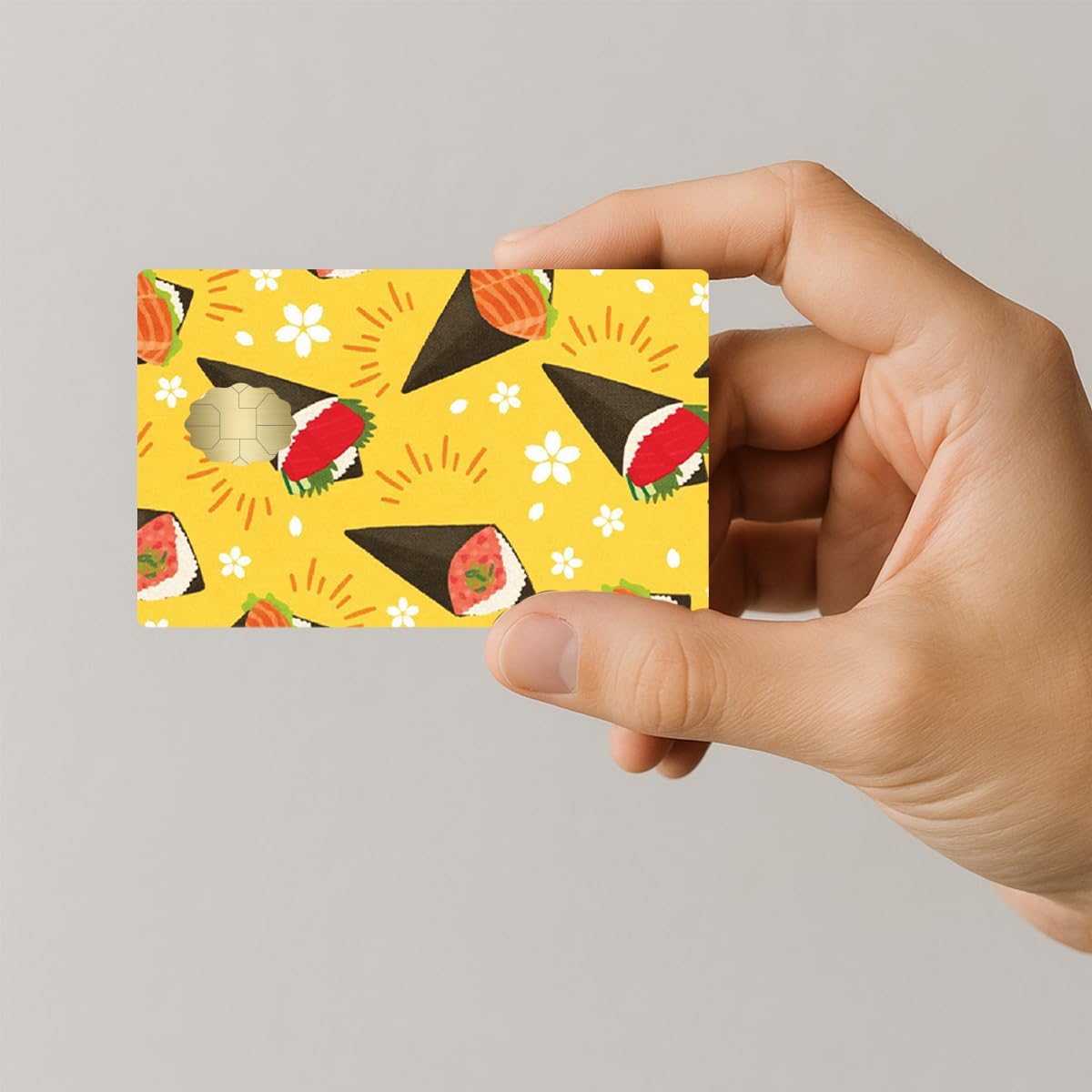 JAPANISE FOOD Credit Debit Card Adhesive Vinyl Skin Small Window