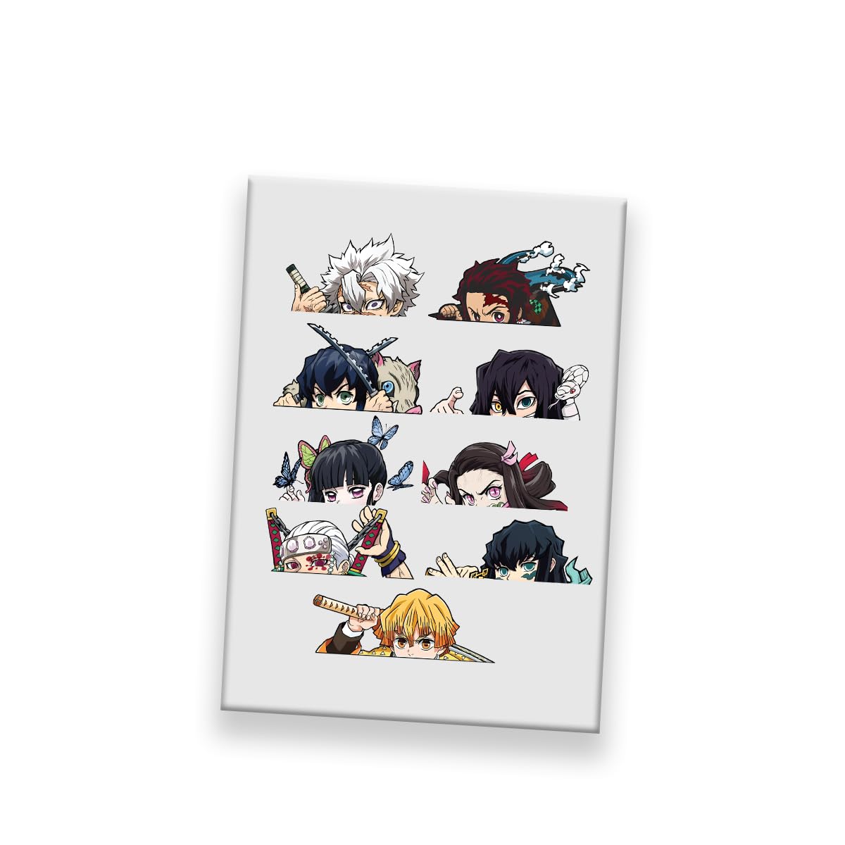 Mini Anime Stickers Anime Manga Decal Stickers Ideal for Cars Laptop Skateboard Bibycle Wall Décor, UV Resistant