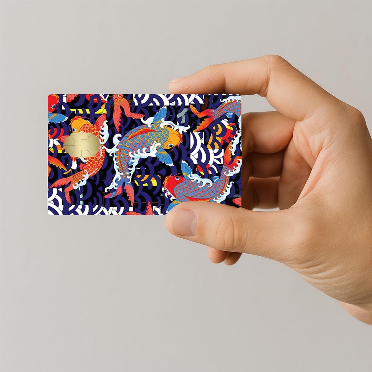 JAPANISE Credit Debit Card Adhesive Vinyl Skin Small Window