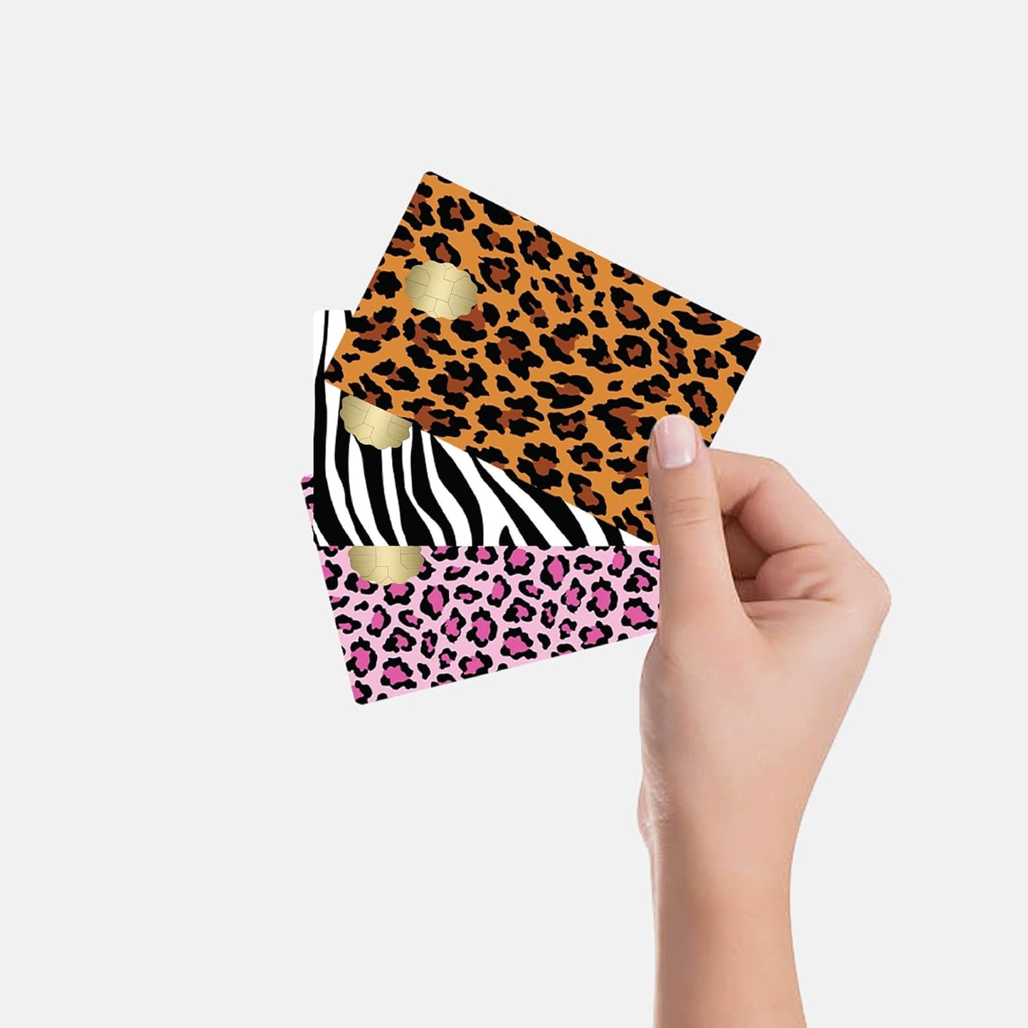 ANIMAL PRINT Credit Debit Card Adhesive Vinyl Skin Small Window