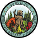 FOREST BEAR KILL 2 PACK STICKER
