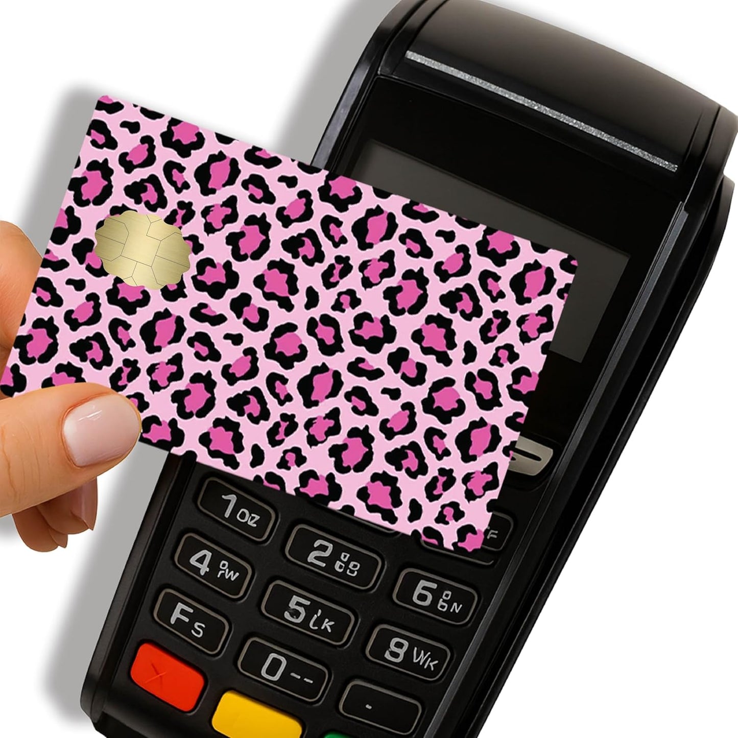 ANIMAL PRINT Credit Debit Card Adhesive Vinyl Skin Small Window