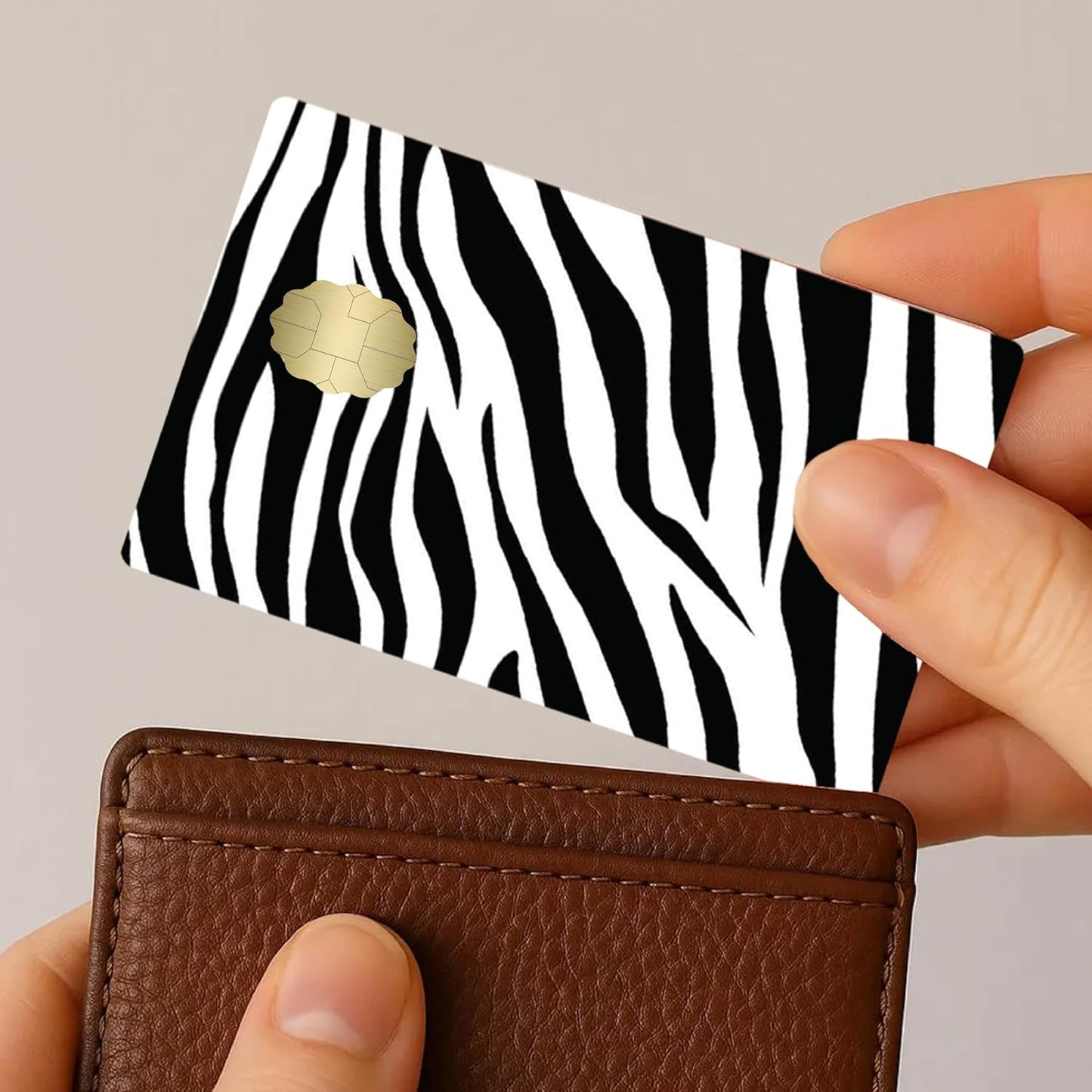 ANIMAL PRINT Credit Debit Card Adhesive Vinyl Skin Small Window