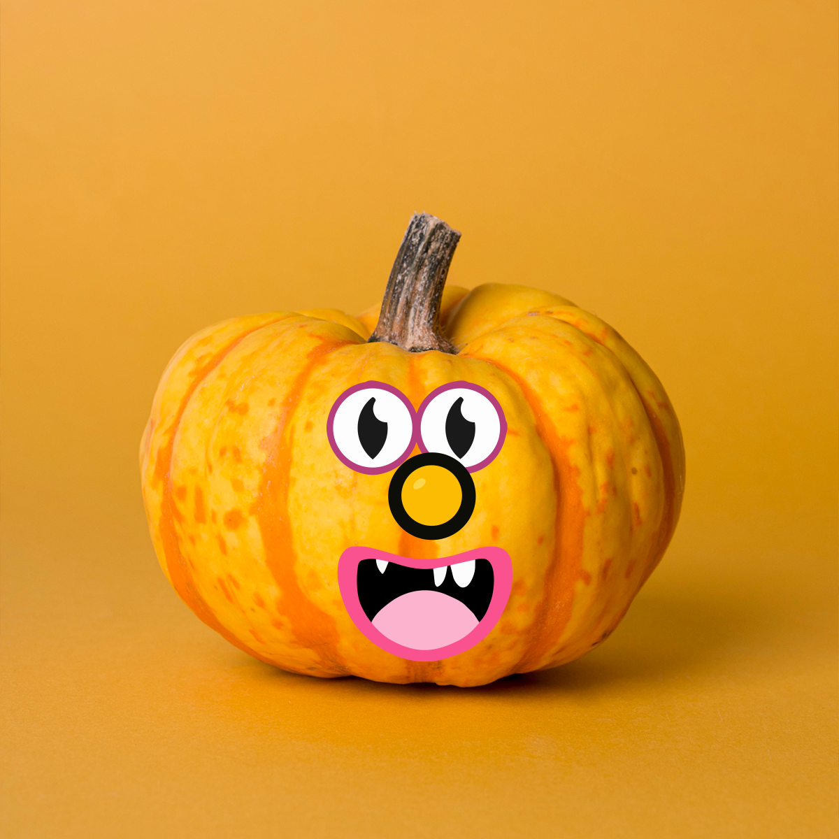 Face Pack Halloween Pumpkin Funny Spooky Faces Decorating Stickers Perfect for Bedroom Classroom Wall Decor Crafts Party Favors Trick-or-Treat and Activities