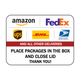Please Leave Packages in the box Delivery