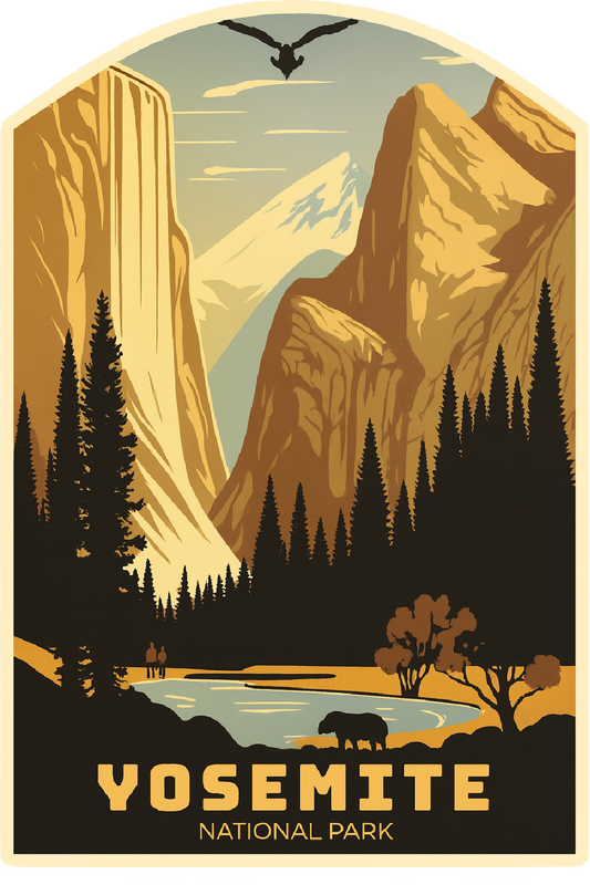 YOSEMITE NP STICKER