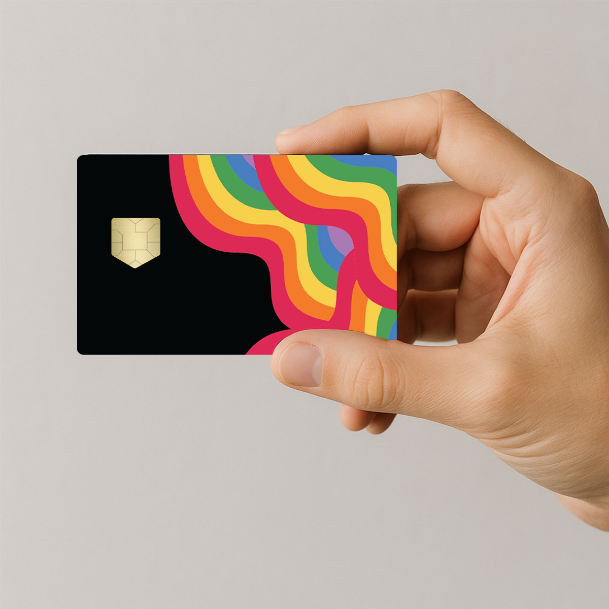 PRIDE Credit Debit Card Adhesive Vinyl Skin Small Window