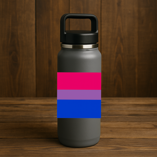 LGBT BISEXUAL FLAG STICKER