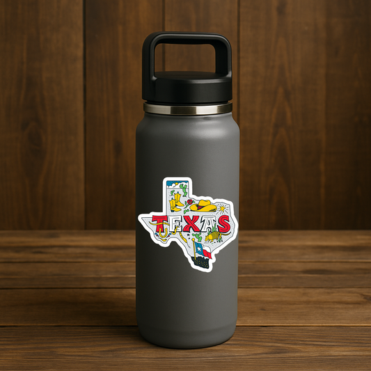 TEXAS sticker