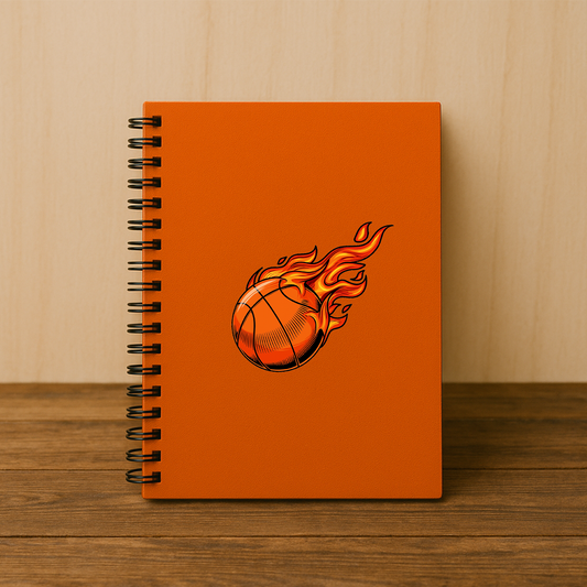 BASKETBALL FIRE sticker