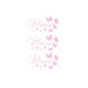 BLESSED PINK STICKER