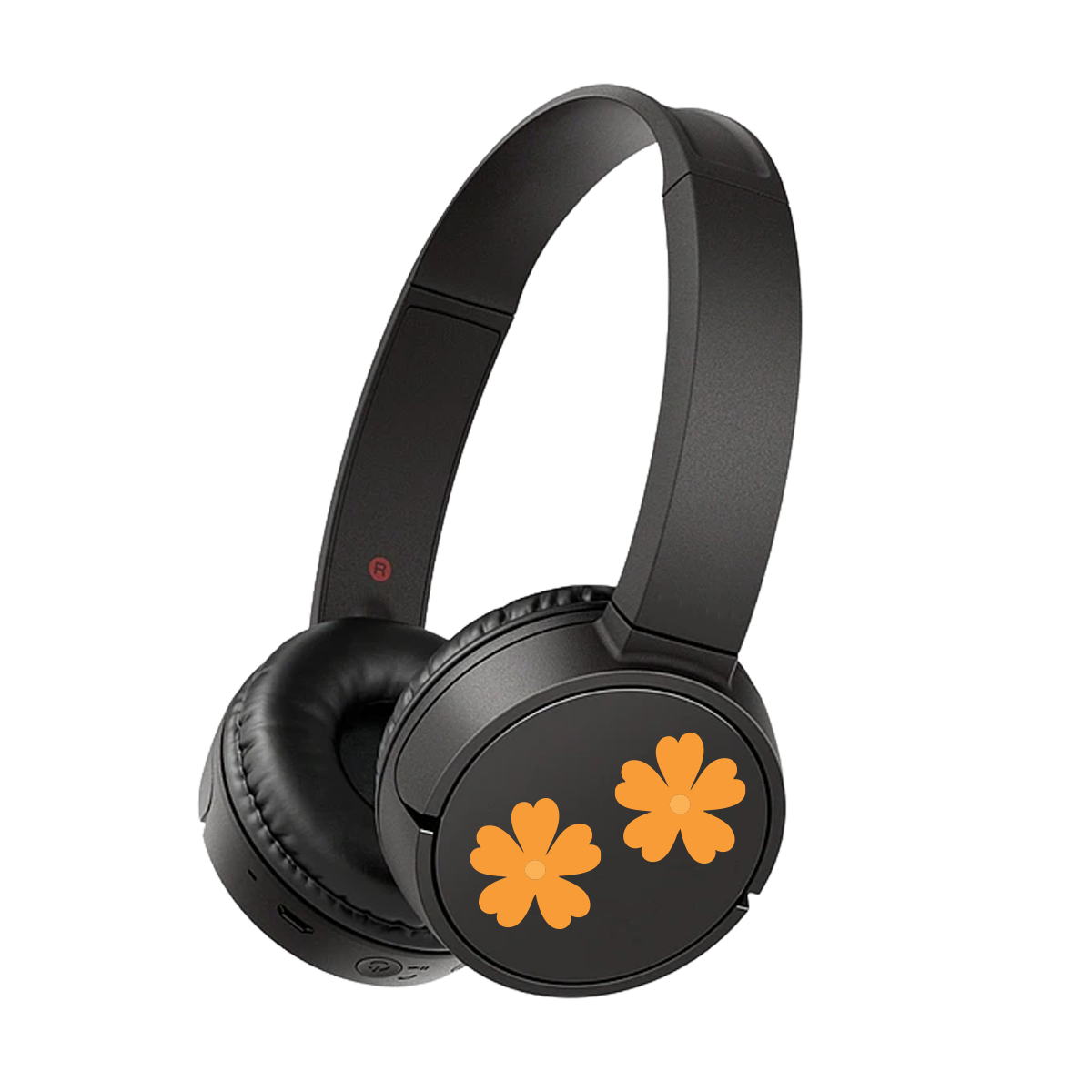 orange flowers 12 pack sticker