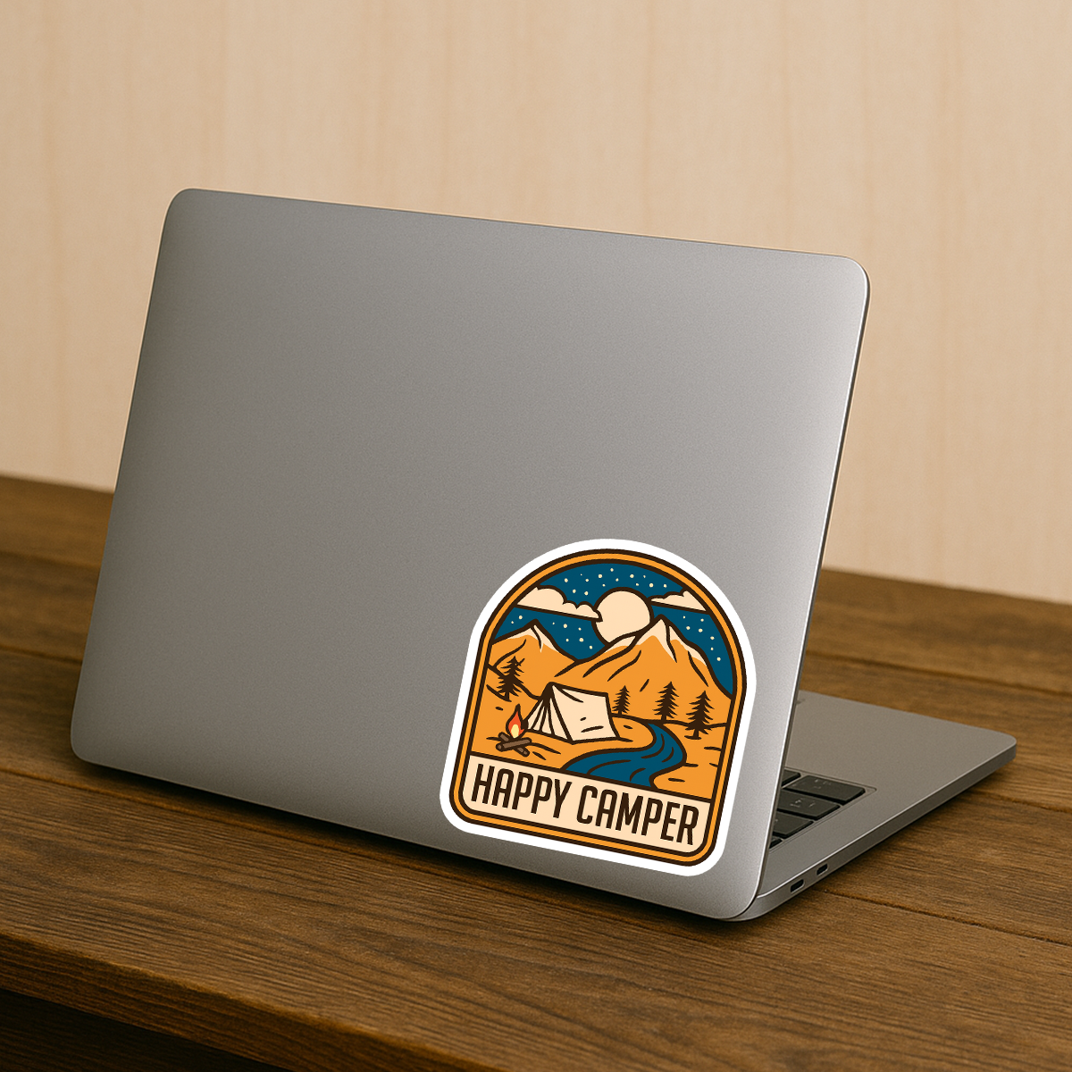 HAPPY CAMPER sticker