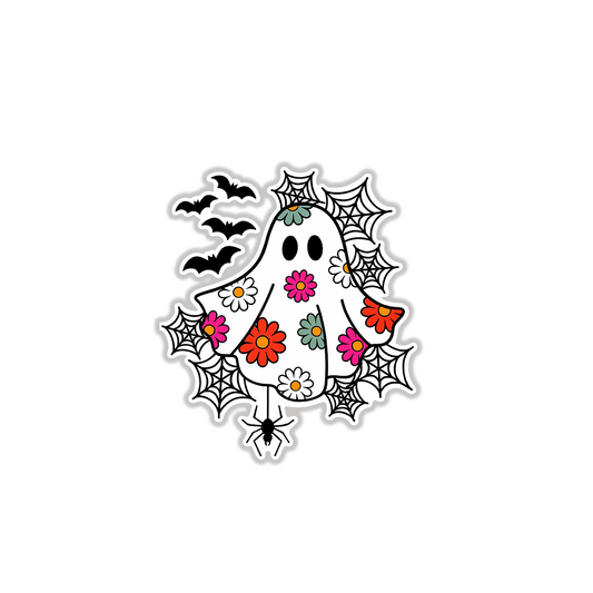 GHOST SPOKY STICKER