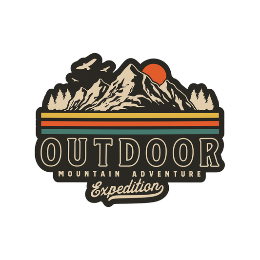 OUTDOOR sticker