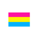 LGBT PANSEXUAL FLAG STICKER