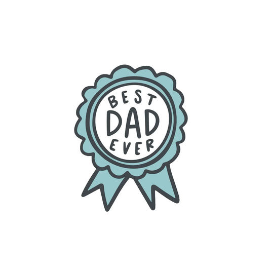 BEST DAD STICKER