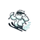 YETI SKI STICKER
