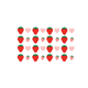 strawberry sticker