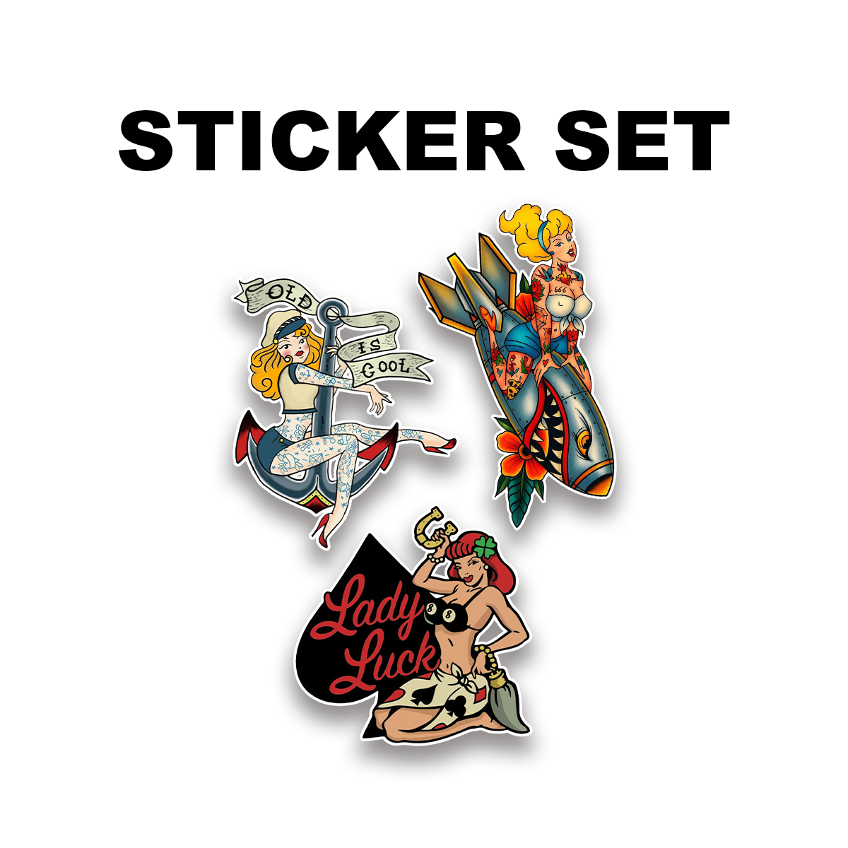 Bombshell 3 STICKER PACK