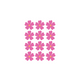 flowers 12 pack sticker