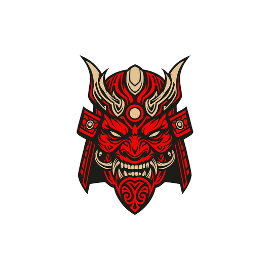 DEMON SAMURAI  Sticker