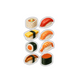 sushi 8 pack sticker