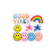 good vibes 6 pack sticker