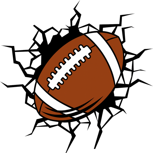 FOOTBALL FUNNY sticker