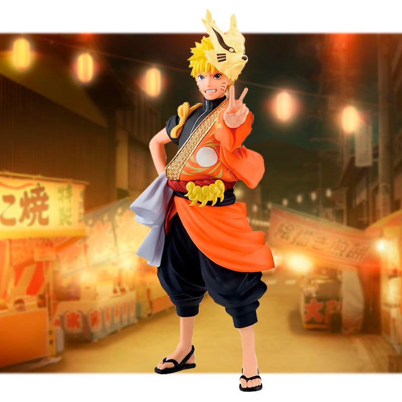 20th Anniversary Version Naruto Uzumaki Collectible Figure 6.29" in