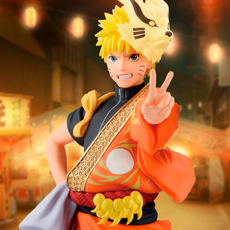 20th Anniversary Version Naruto Uzumaki Collectible Figure 6.29" in