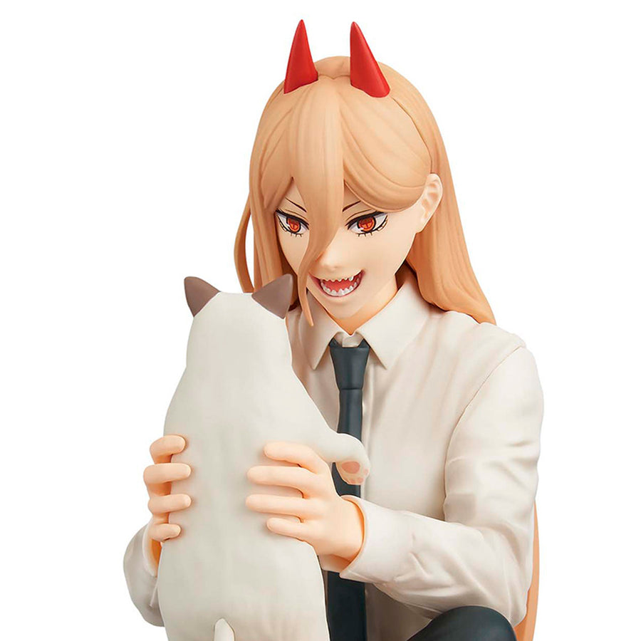 Chainsaw Man Chain Power and Nyako Noodle Stopper Collectible Figure 3.5" in