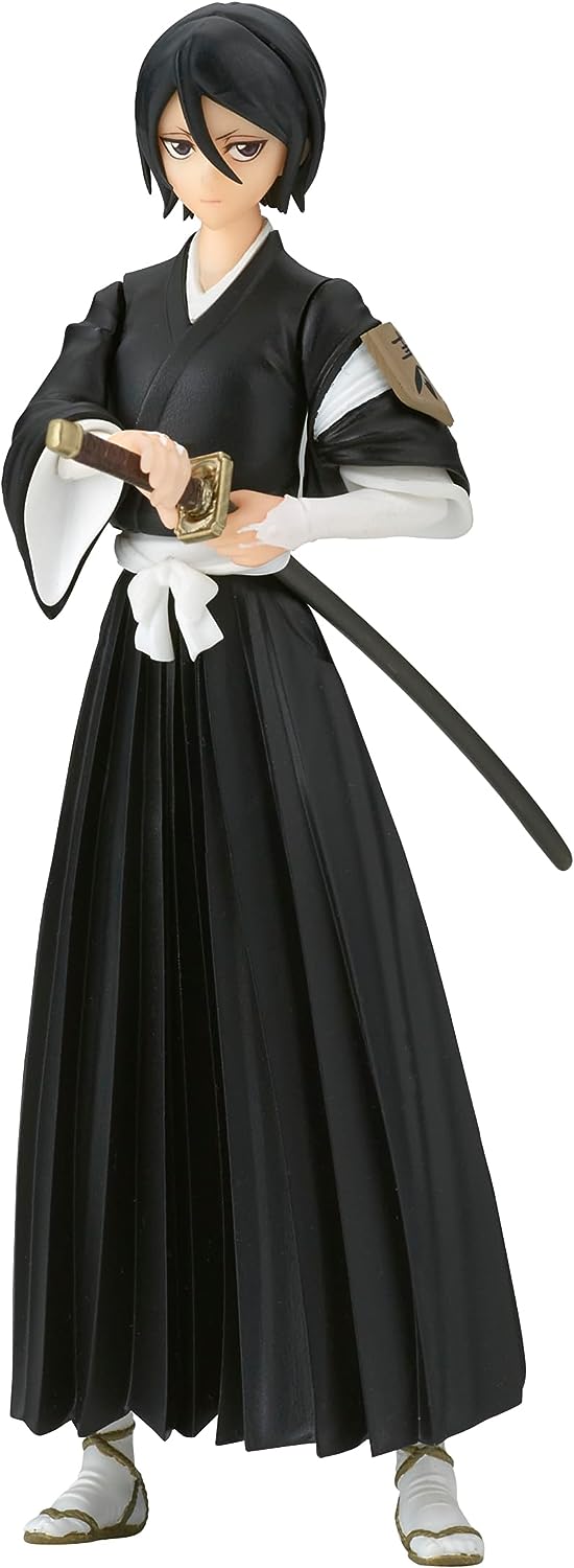 Soul Society Kuchiki Rukia Shinigami Solid and Souls Collectible Anime Action Figure 5.5" in - 13.97 cm