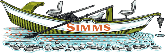 SIMMS CATCH YOUR DRIFT STICKER