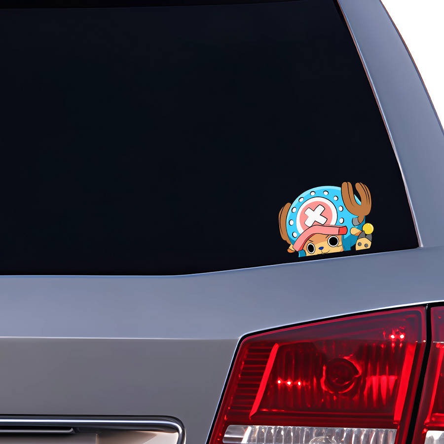 Chopper Blue Cap Sticker