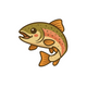 Cute Fish Sticker