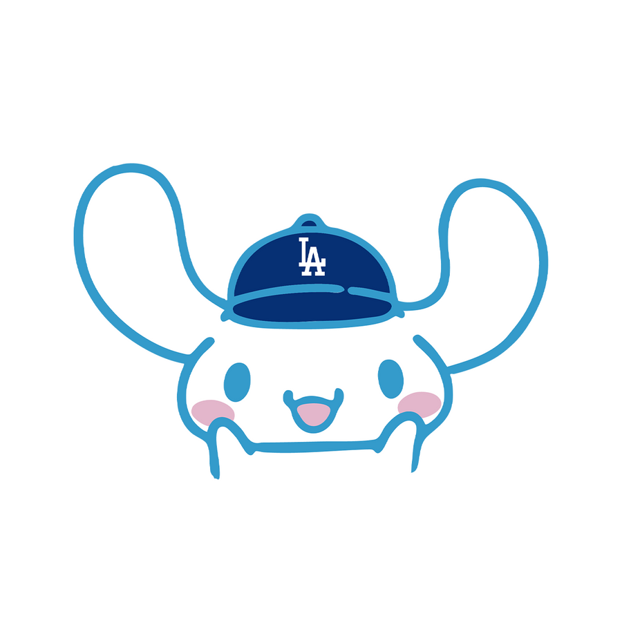 Cinnamoroll AL Baseball Sticker