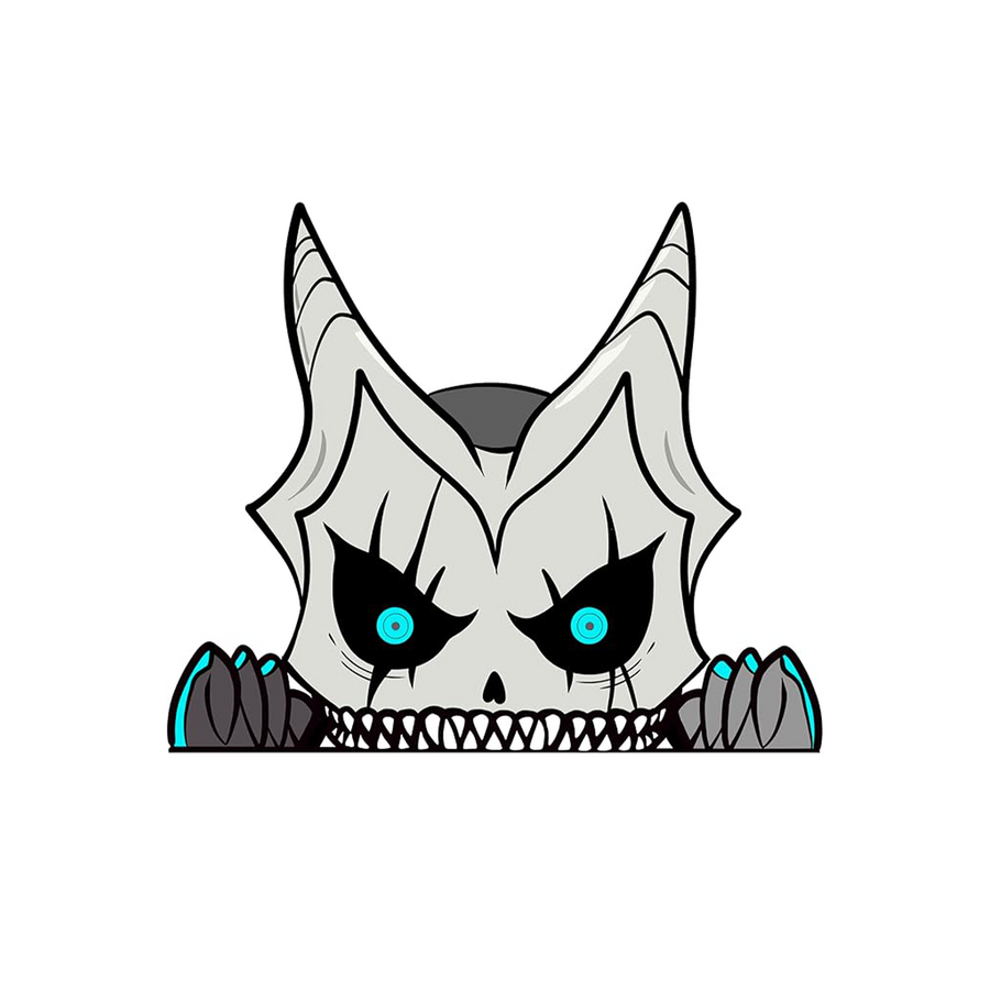 Kaiju NO 8 Peeker Sticker